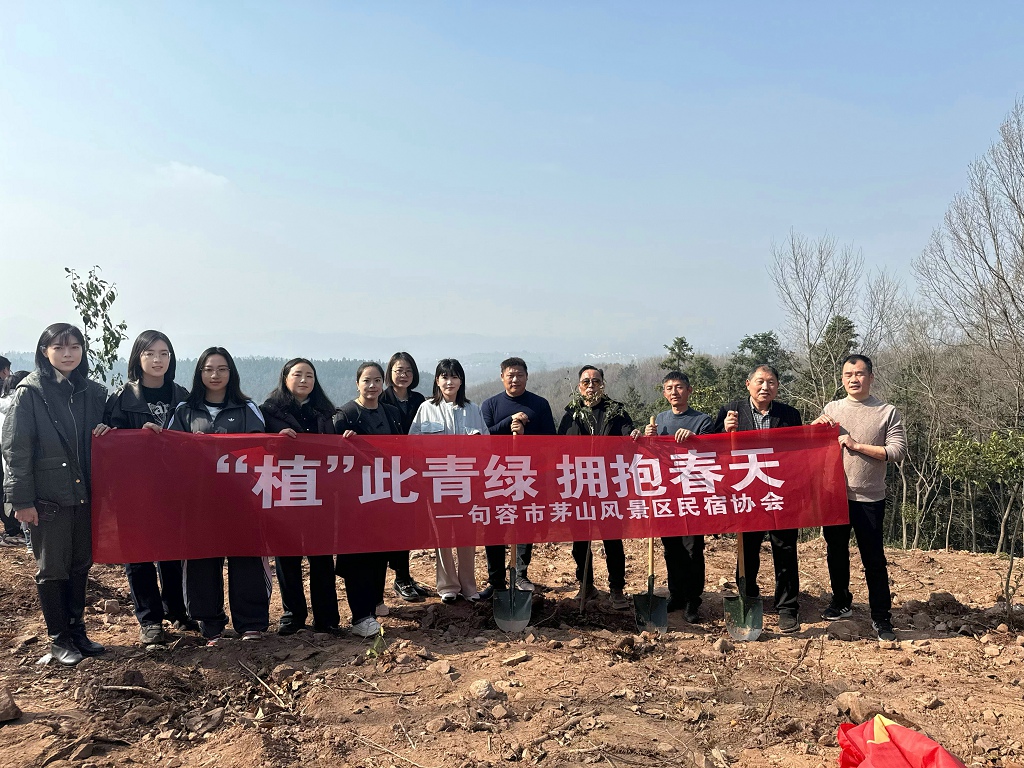 走，我们一起去植树！