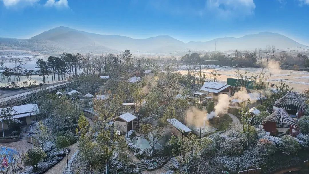 赏雪景泡温泉喝羊汤，邂逅茅山湖冬日的温暖与浪漫！