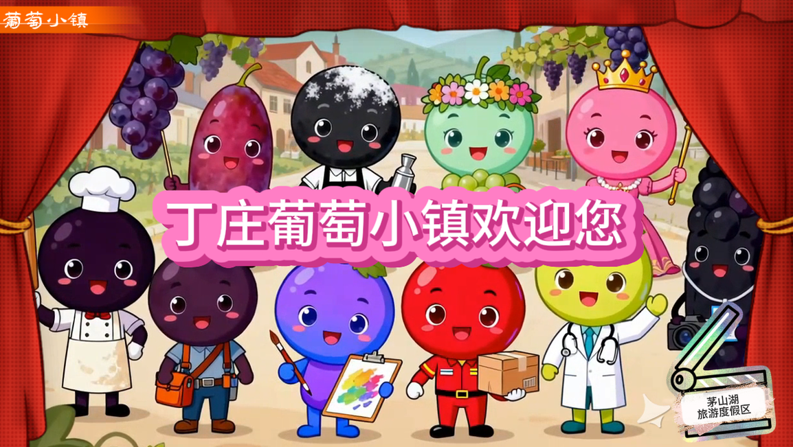 周末去哪玩？丁庄葡萄园的 “打工人” 已就位，甜蜜又好玩！