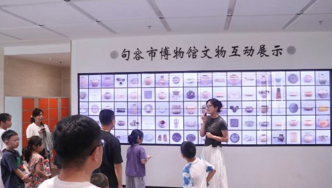 探文脉 习非遗｜省检察官学院夏令营学员走进句容市博物馆