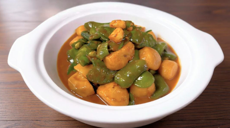 寻味茅山湖｜酱香扁豆炖芋头，藏着田间本味