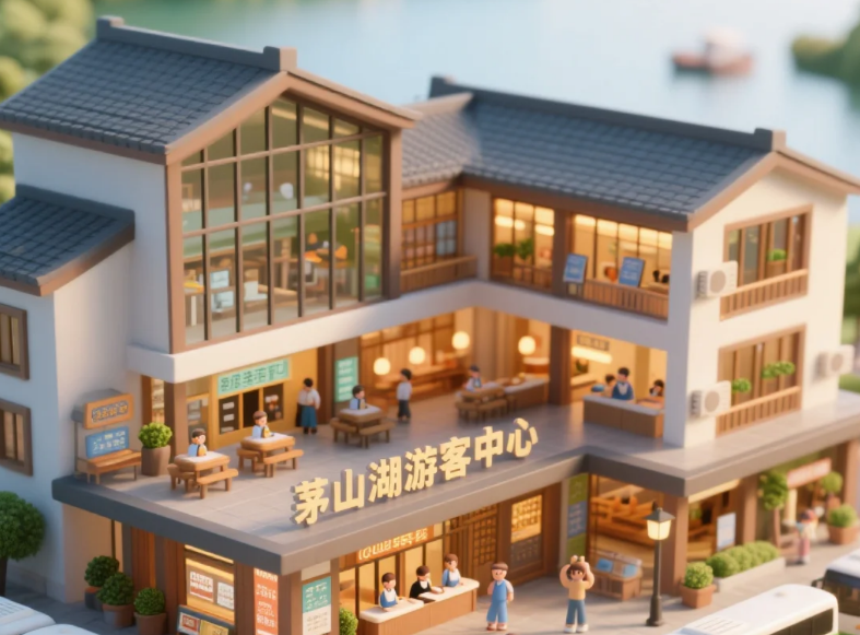 微观奇旅 | 把茅山湖，藏进了一座会动的“手办世界”​